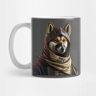 Japanese Dog Ninja Akita Inu Mug